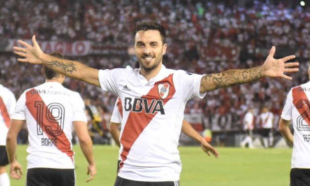 River volvió al triunfo con un Scocco brillante