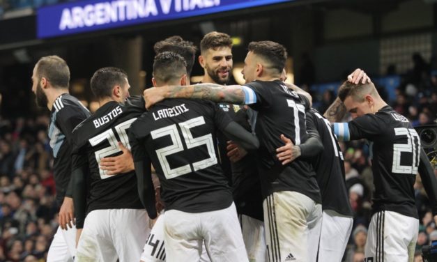 Sin «Lío», Argentina se impuso ante Italia