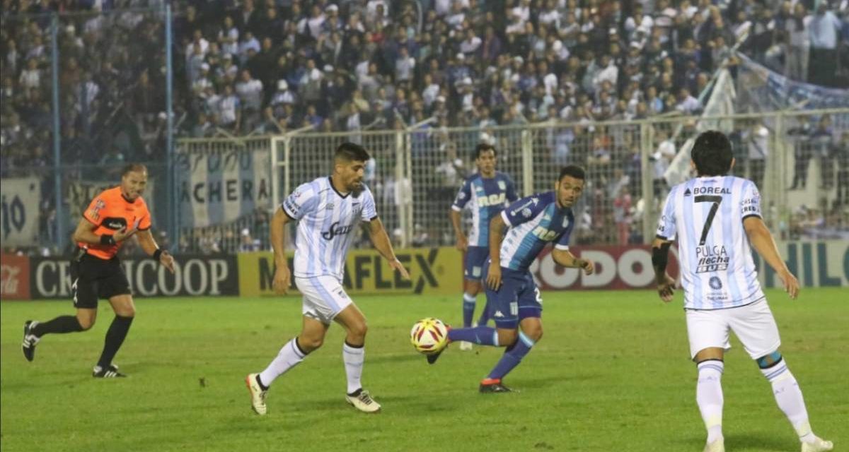 Atlético Tucumán y Racing igualaron en el cierre de la fecha