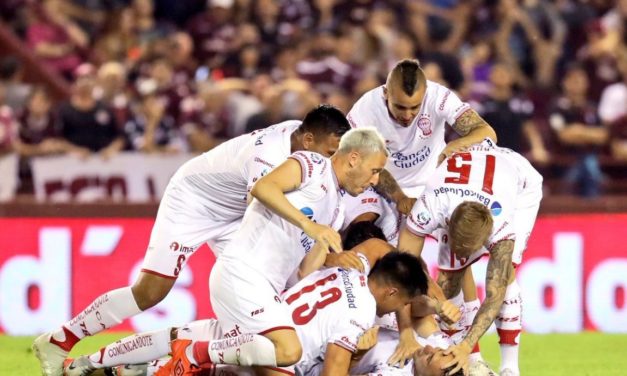 Huracán le ganó a Lanús y se prende
