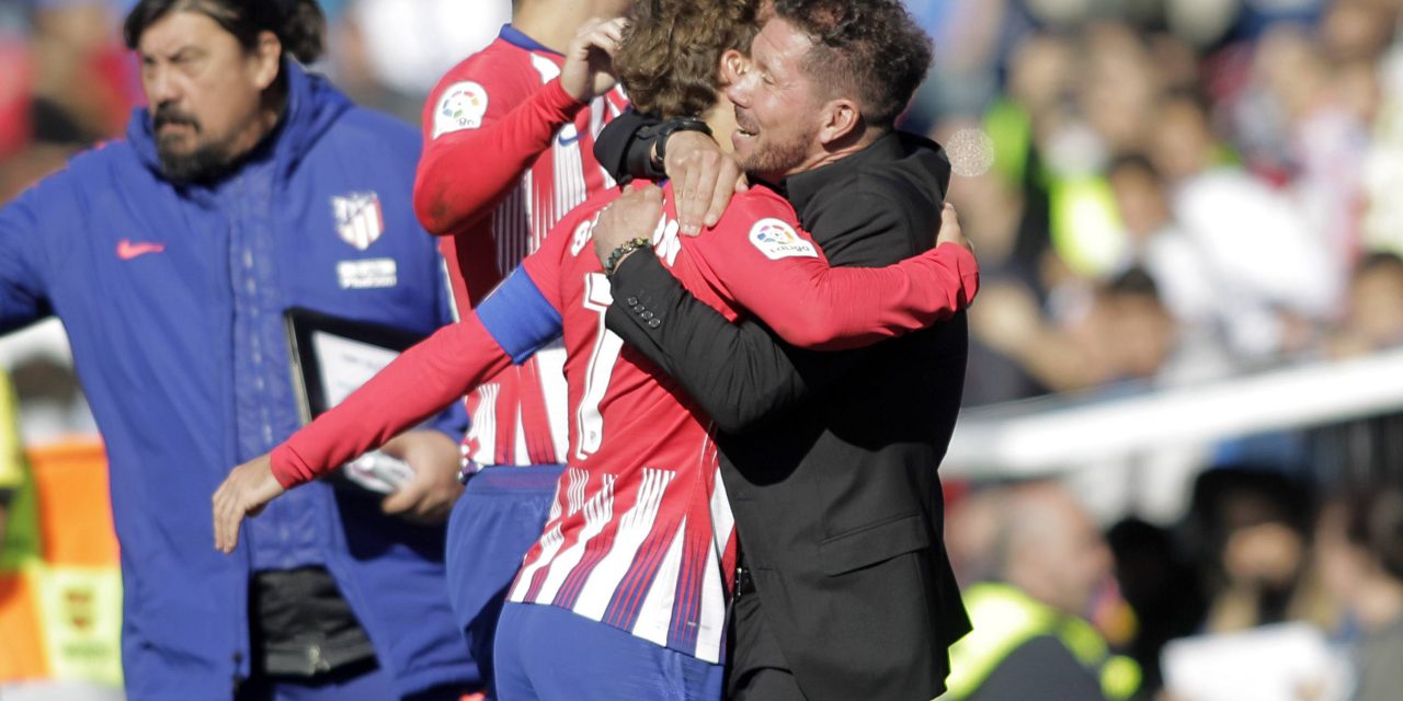 Atlético Madrid: El emotivo reencuentro entre Simeone y Griezmann