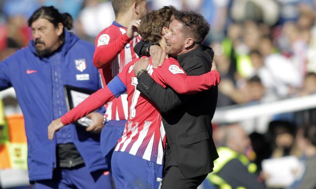 Atlético Madrid: El emotivo reencuentro entre Simeone y Griezmann