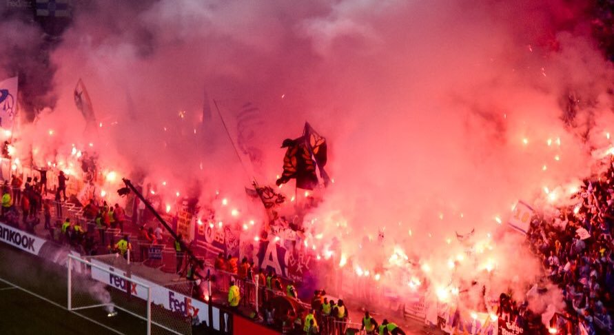 Así se preparan los ultras del Olympique de Marsella para recibir al PSG de Messi por la Ligue 1 de Francia