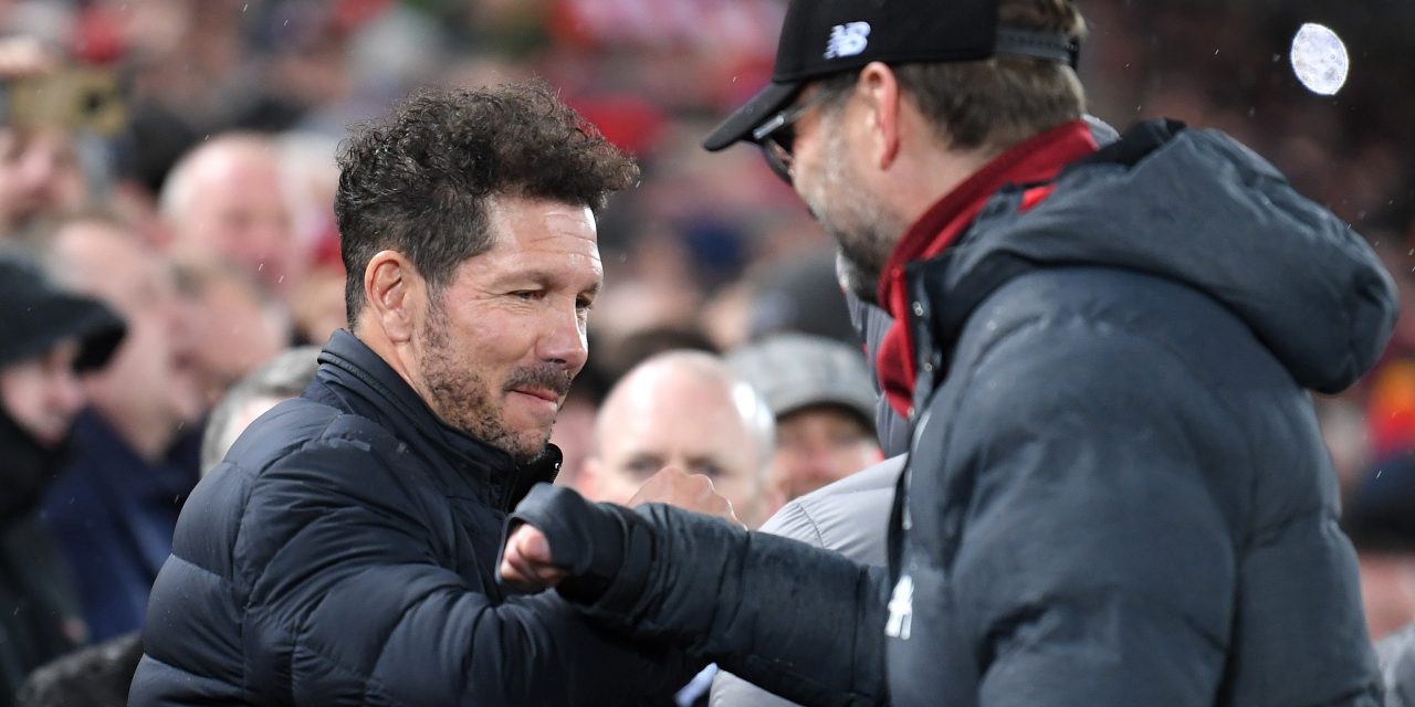 Champions League: Simeone se fue corriendo y no saludó a Klopp