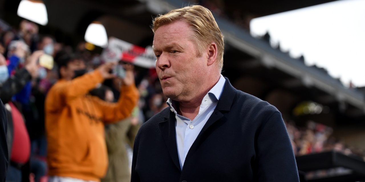 Tras su fracaso en el Barcelona, Ronald Koeman podría dirigir en Países Bajos