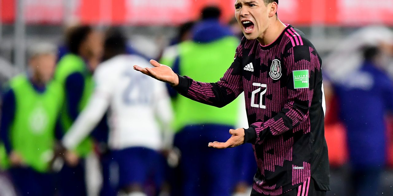 La dura frase del Chucky Lozano tras la derrota de México ante Estados Unidos
