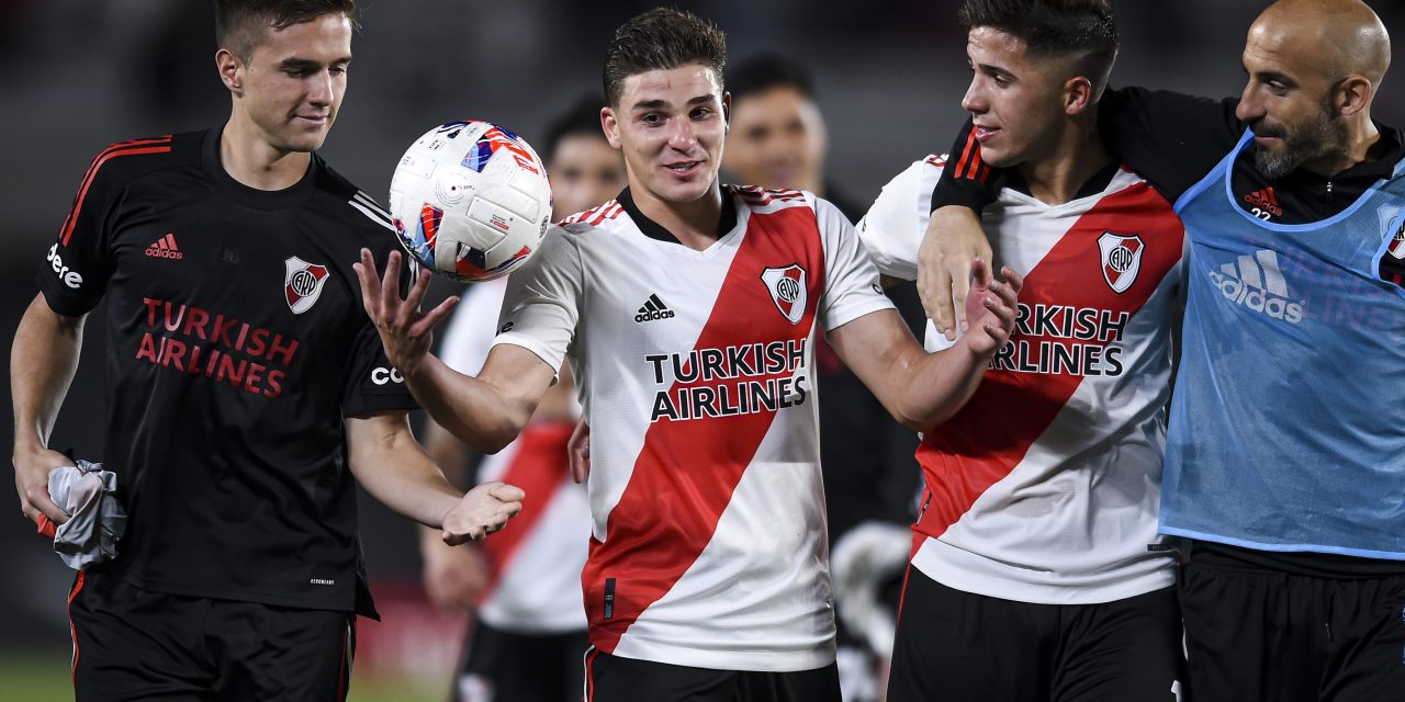 La humildad de Julián Álvarez tras su ‘poker’ en la victoria de River sobre Patronato