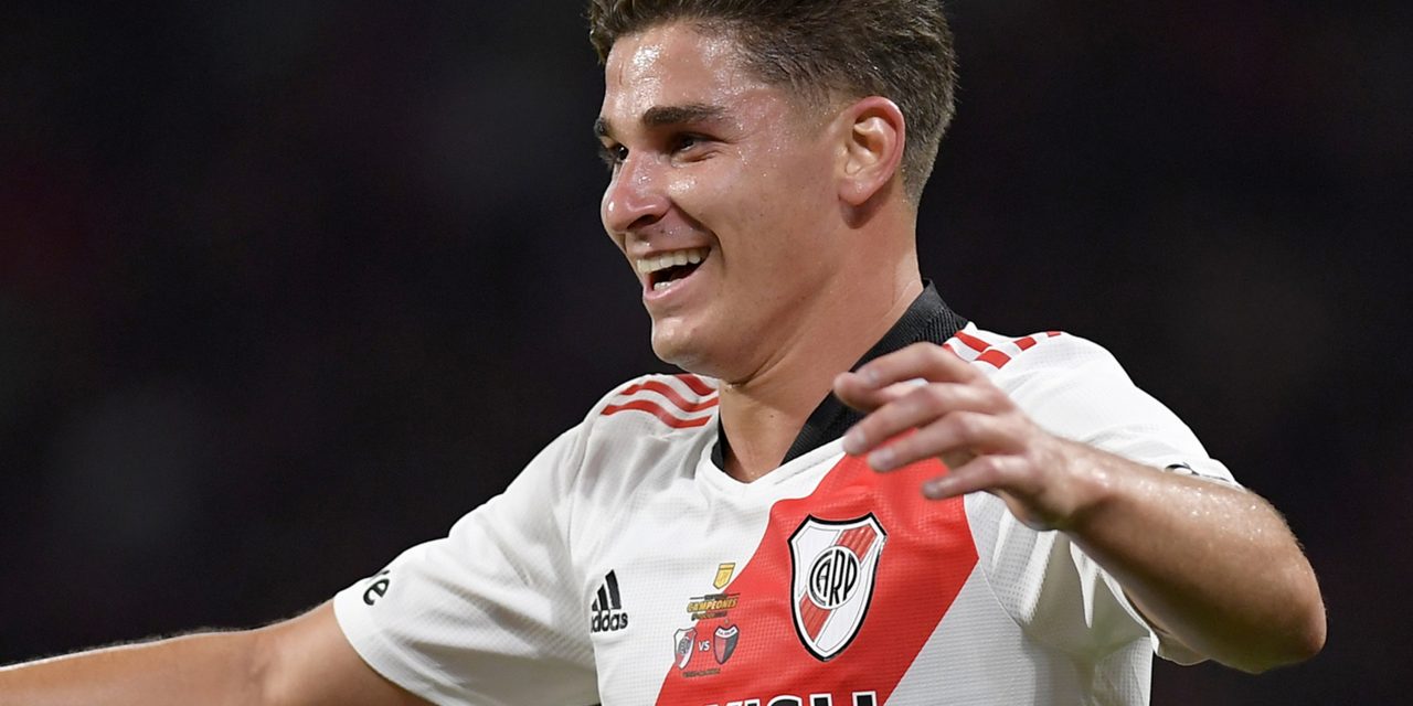 Bombazo de TNT Sports: Barcelona avanza para sacar a Julián Álvarez de River