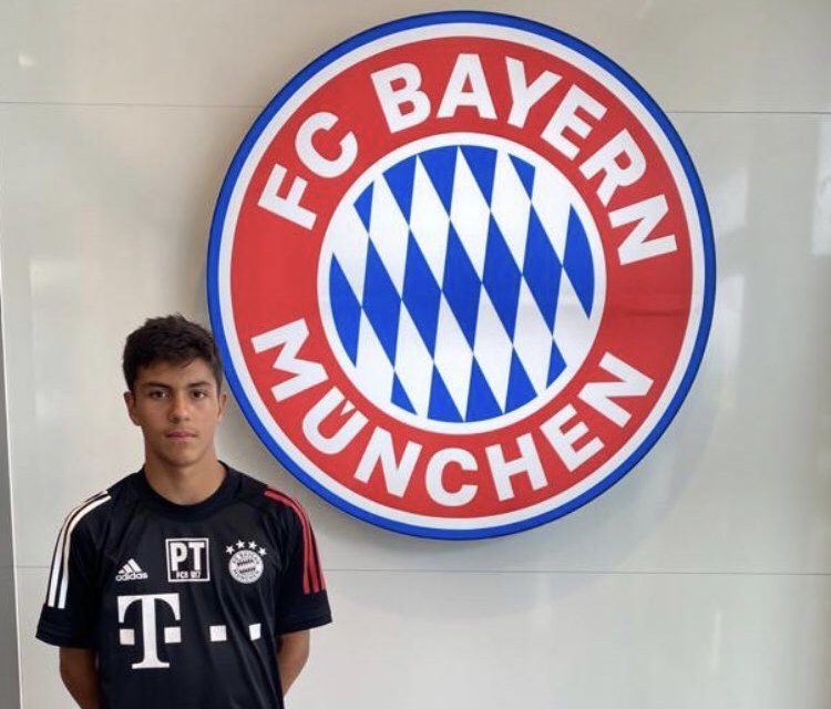Su padre es de Perú, tiene 16 años y lo ficho el Bayern Múnich