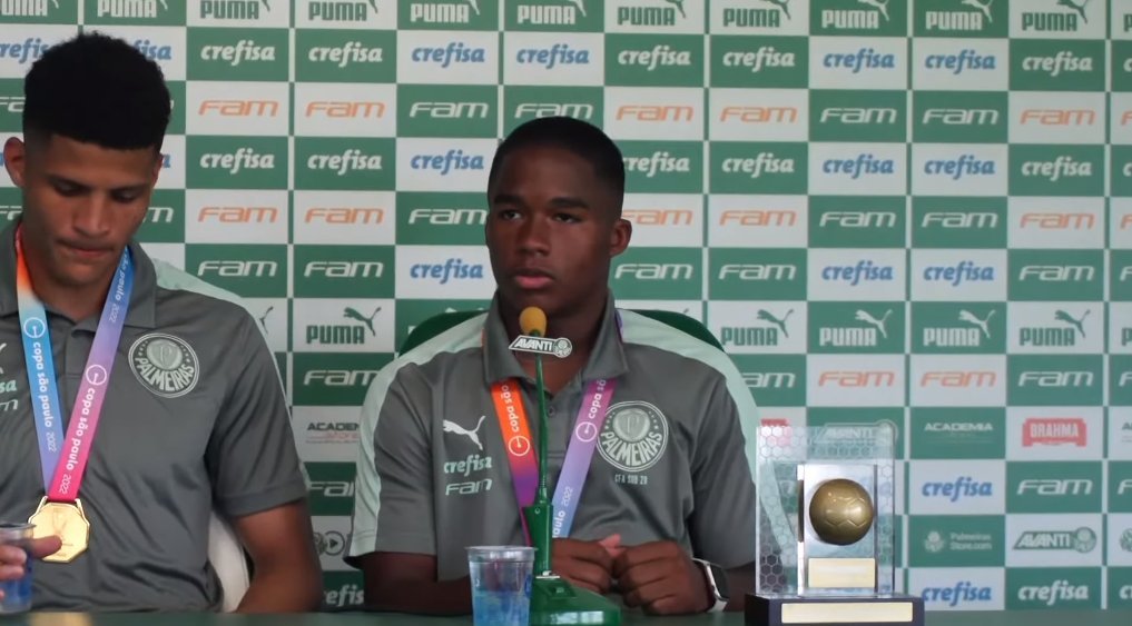 Endrick habló desde Brasil: la joya del Palmeiras elige al Real Madrid