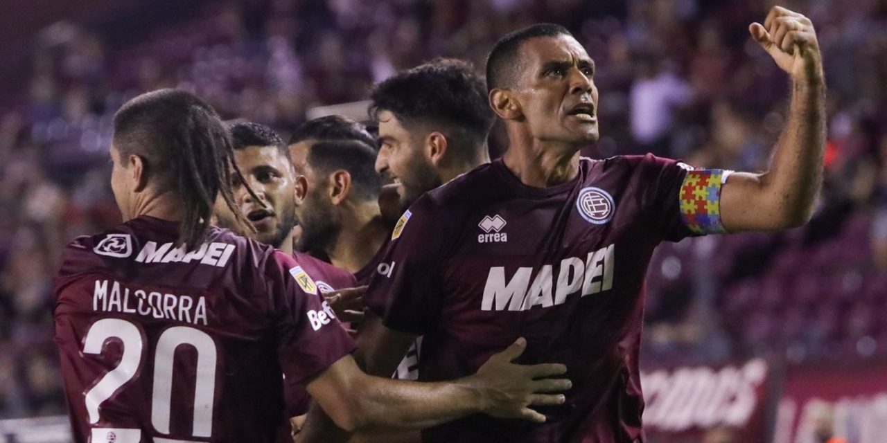 Con un golazo de Pepe Sand Lanús le dio otro golpe a Barracas Central