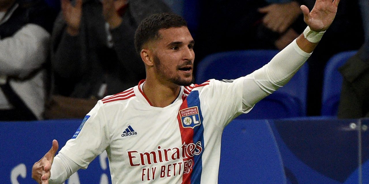 Houssem Aouar se iba del Olympique de Lyon, tenía todo acordado con un equipo de la Premier League pero se cayó el pase