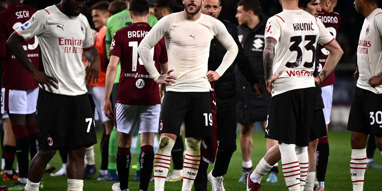Milan empató con Torino y podría perder el liderato de la Serie A de Italia