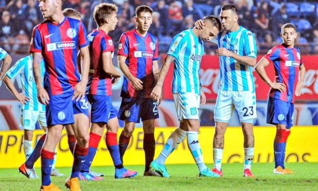 Racing empató con San Lorenzo se quedó con el primer puesto de la Zona 1 en Argentina