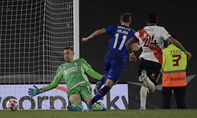 La sorpresiva frase de Colidio tras hacer el gol de Tigre en el Monumental ante River