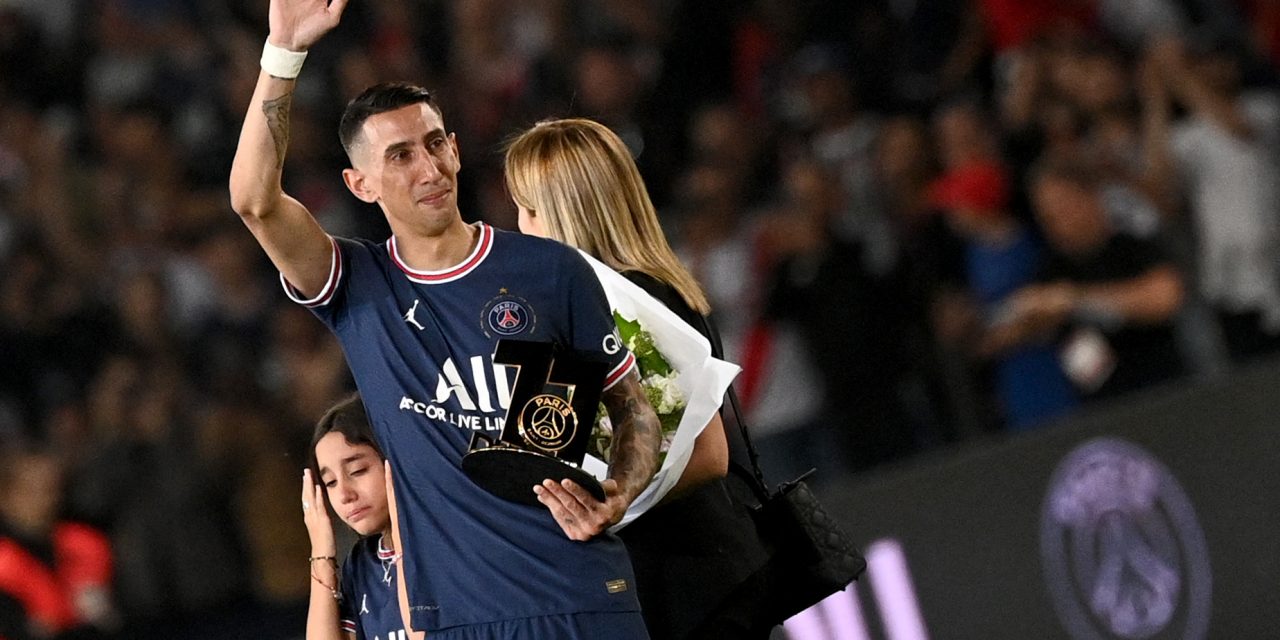 Emocionante despedida de Ángel Di María en el PSG