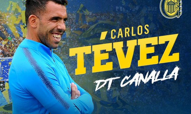 ¡YA ES OFICIAL! Carlos Tévez es el nuevo entrenador de Rosario Central