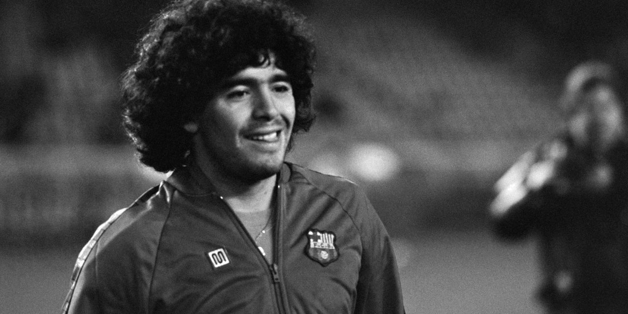 Revelan imágenes nunca vistas de Maradona en el FC Barcelona