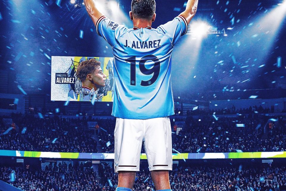 Atención Argentina: La emotiva presentación de Julián Álvarez en el Manchester City