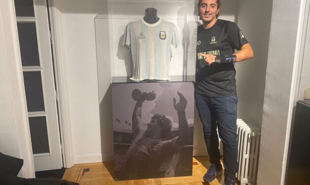 Exclusivo: Así es la colección del Museo Legends que ahora tiene la camiseta con la que Maradona sacó campeón a Argentina