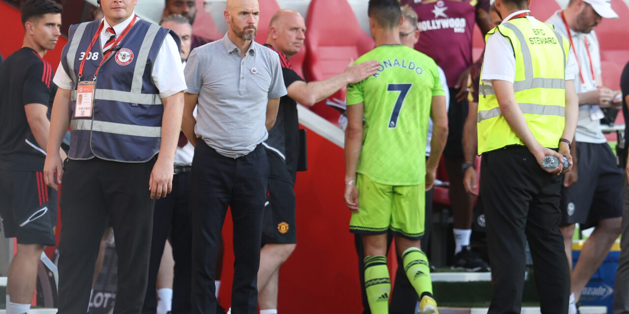 Bomba en el United: En Inglaterra avisan que Erik ten Hag habría echado a Cristiano de la practica