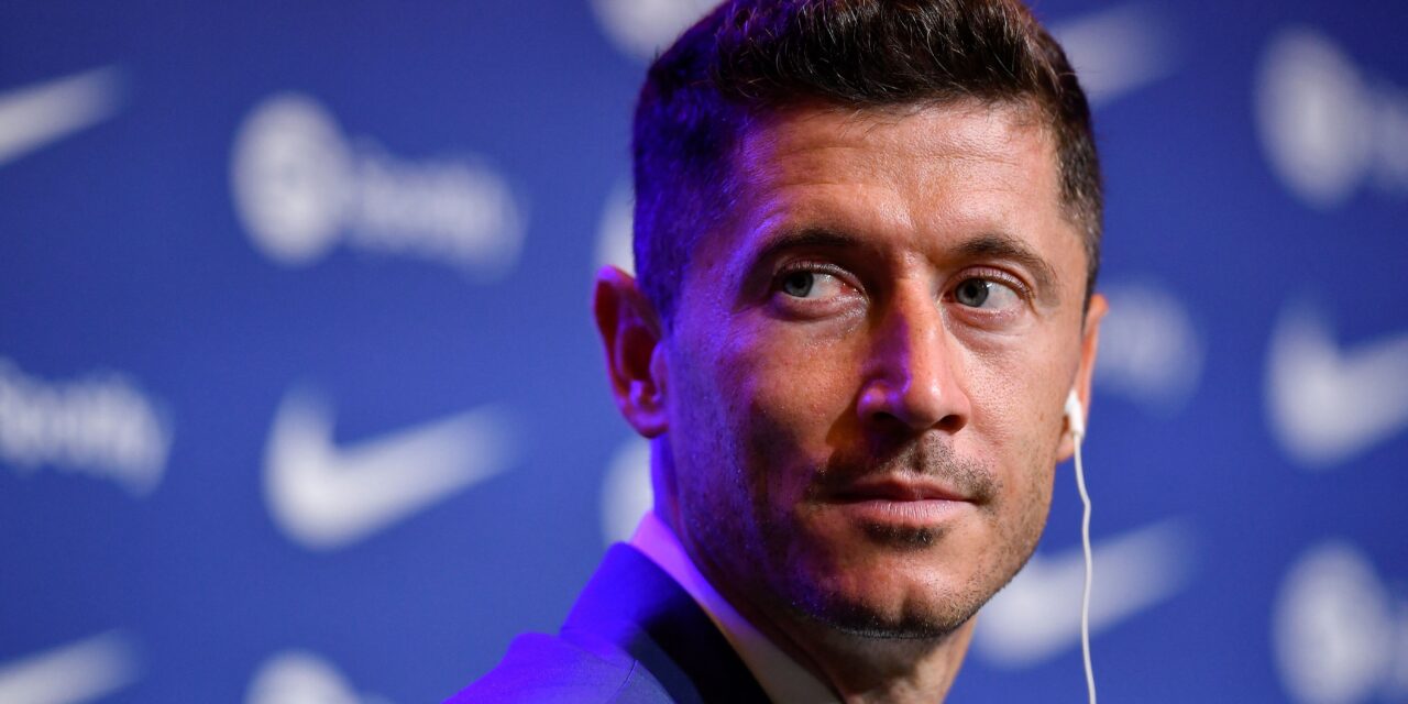 Lewandowski en su presentación en el FC Barcelona: «Estoy preparado para medirme al Real Madrid»