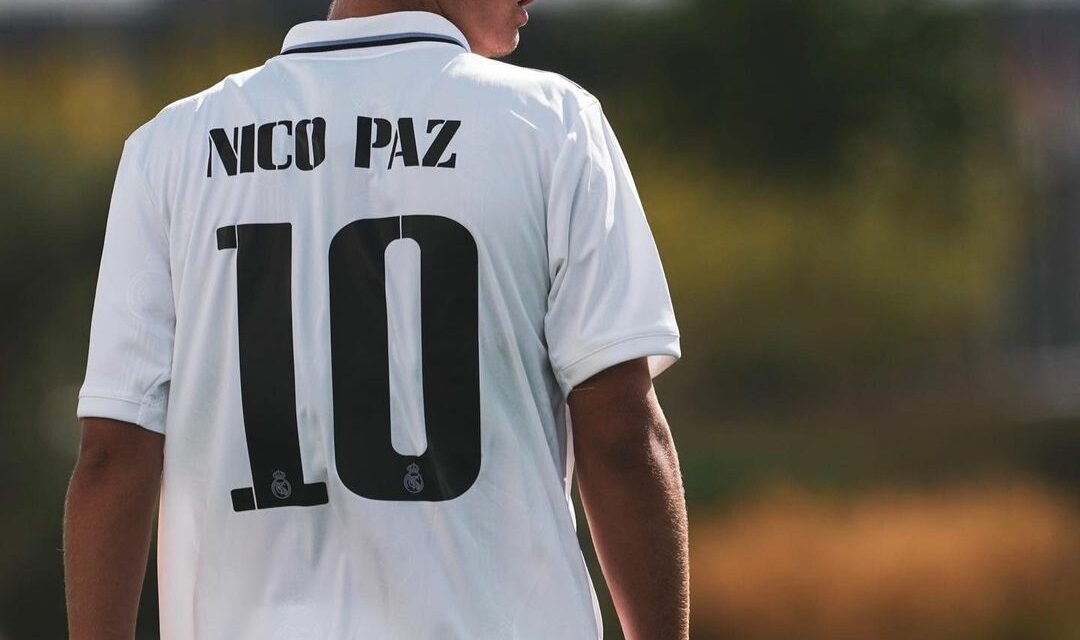 ¿Quién es Nicolás Paz? La joven promesa Argentina que juega en el Real Madrid y fue convocado para la Champions League