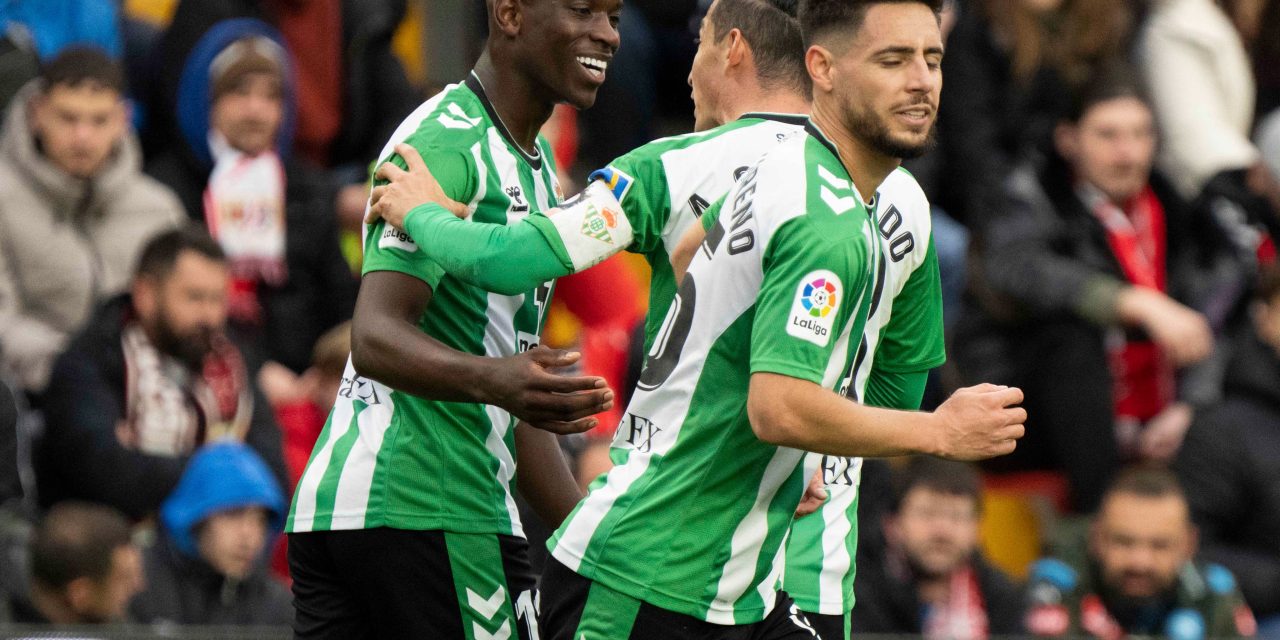 El Betis saco chapa de visitante ante el Rayo Vallecano y se mete de lleno en Europa