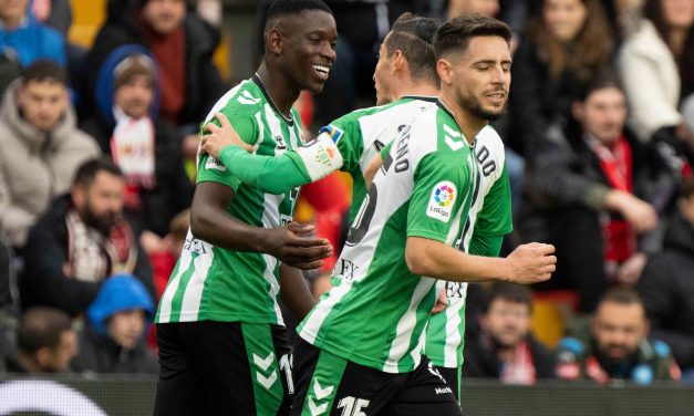 El Betis saco chapa de visitante ante el Rayo Vallecano y se mete de lleno en Europa