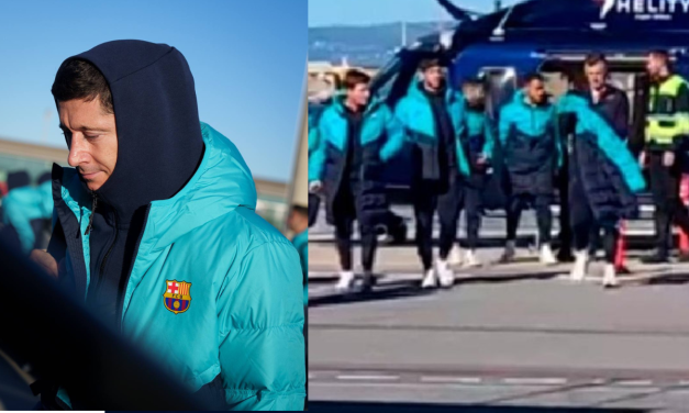 Insólito: El Barcelona tuvo que viajar a Ceuta en Helicóptero