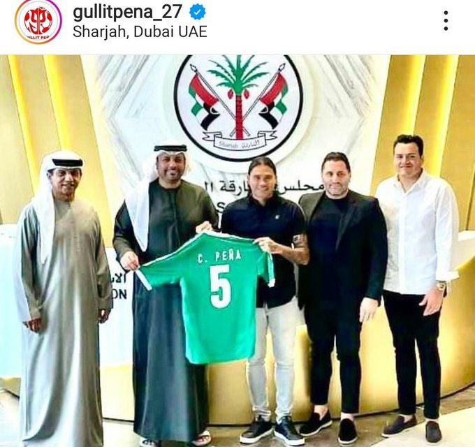 Carlos Peña Rodríguez, otro jugador de México que se va a los Emiratos Árabes Unidos