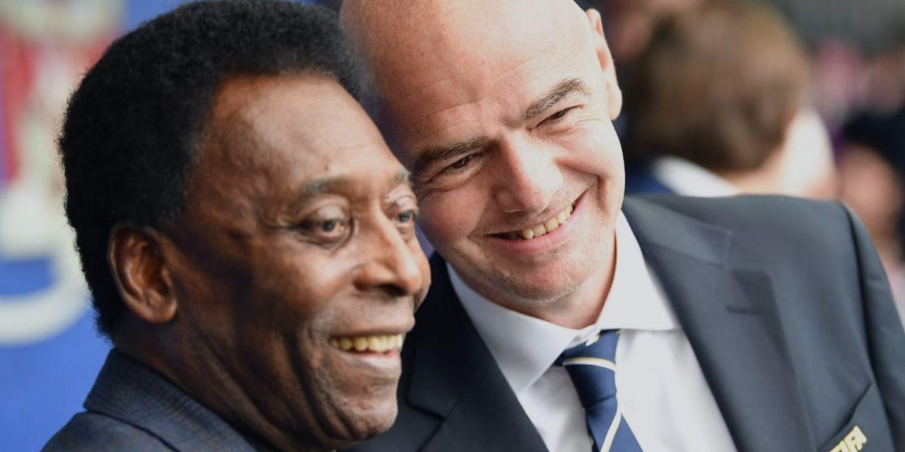 La propuesta de Gianni Infantino para honrar a Pelé sigue incorporando federaciones adeptas