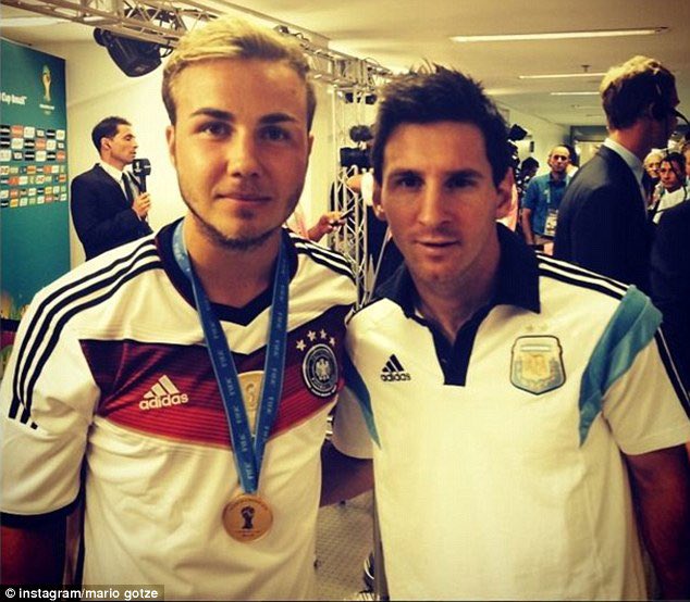 Mario Gotze, el verdugo de Argentina que se alegro por la victoria de Messi en el Mundial de Qatar