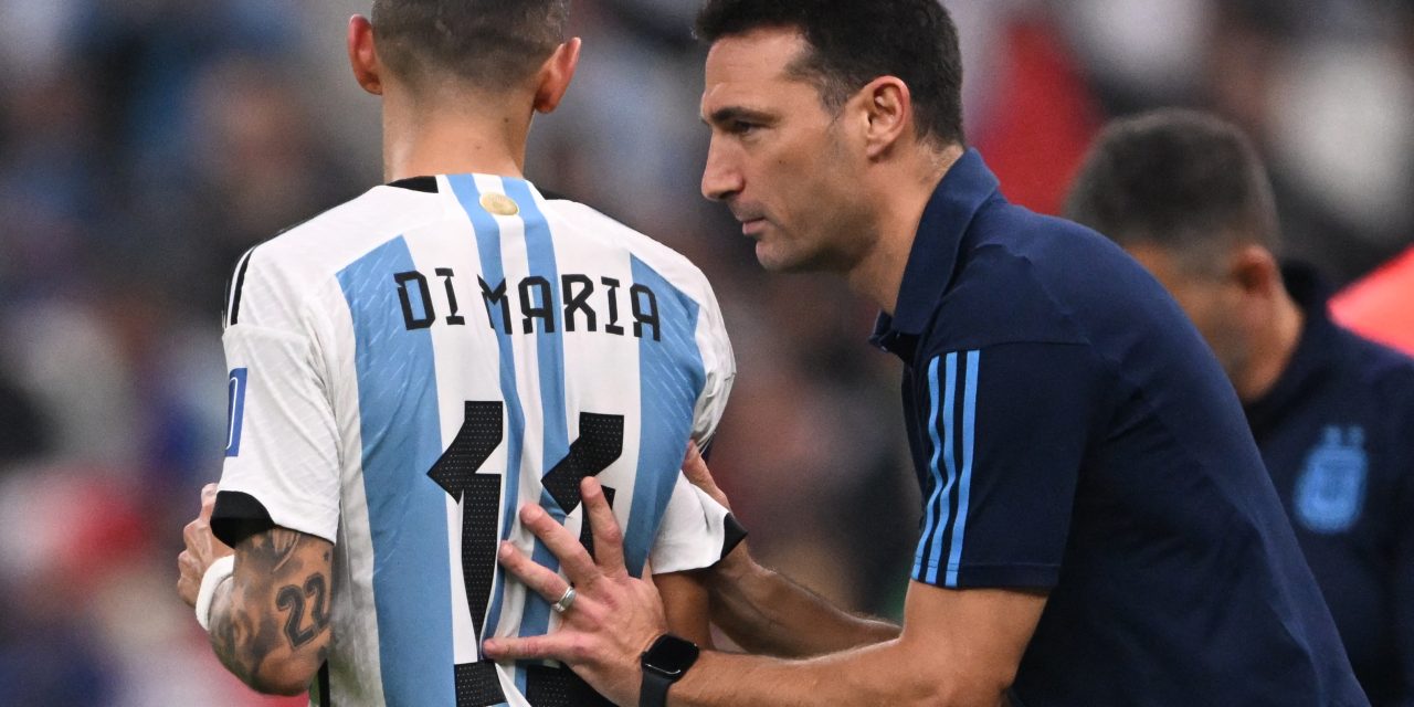 Qué dijo Scaloni sobre el futuro de Di María en la Selección Argentina