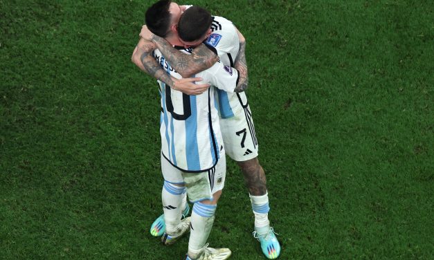 Rodrigo De Paul: «Cuando fue a patear Montiel, sabía que si lo metía yo iba a buscar a Messi»
