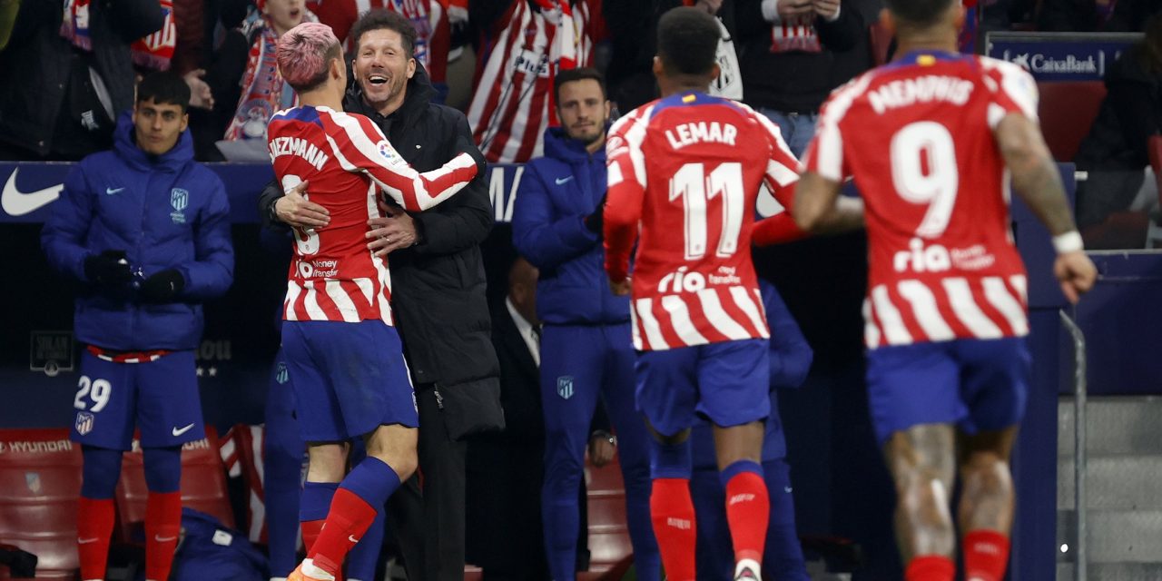 El Atleti destroza 6-1 al Sevilla de Sampaoli y acaricia la clasificacion a la Champions League