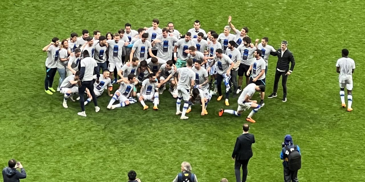 Brutal festejo de la Real Sociedad: Vuelven a Champions League tras mas de 10 años