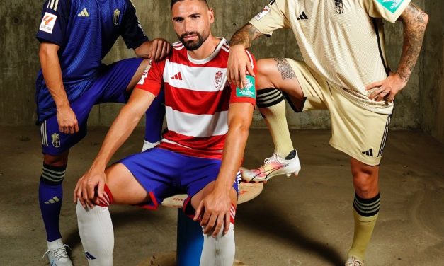 Las nuevas camisetas del Granada CF para la temporada 23/24