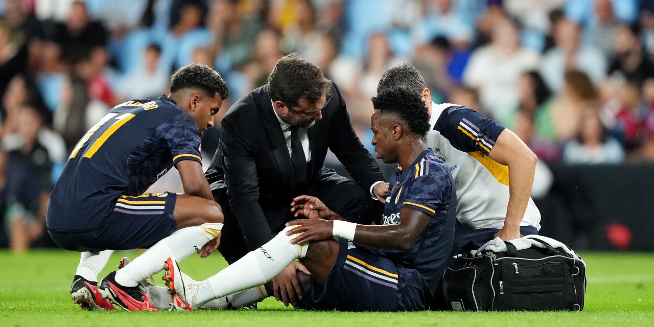 Malas noticias en el Real Madrid: Vinicius Júnior podría ser baja durante 6 semanas