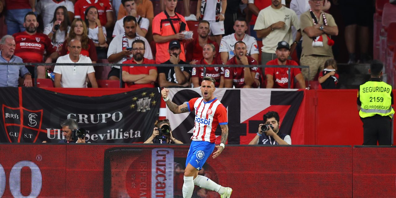 El Girona le da otro golpe al Sevilla en el Sánchez Pizjuán