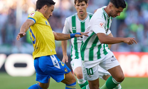 (1 vs 1) Real Betis Balompíe vs Cádiz CF, Tablas en el derbi andaluz