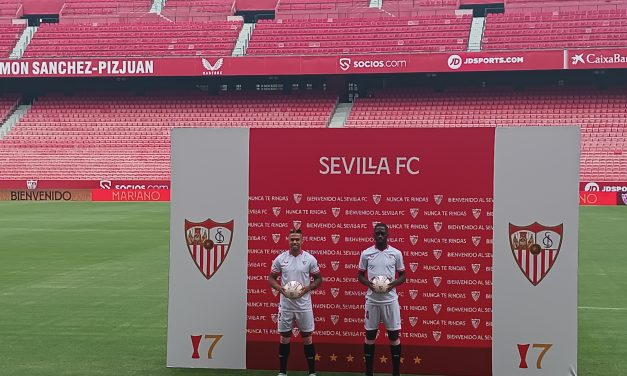 Mariano Díaz y Boubakary Soumaré ya hablan como sevillistas