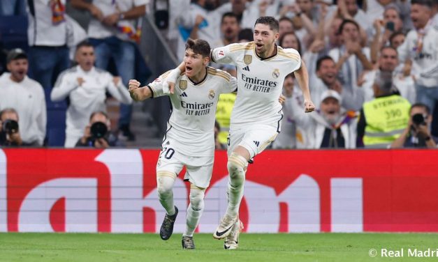 Crónica: Real Madrid 2-1 Real Sociedad: Joselu mantiene líder al Real Madrid