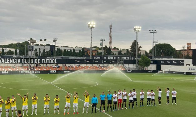 Valencia Mestalla y Europa firman tablas en un duelo por el play off