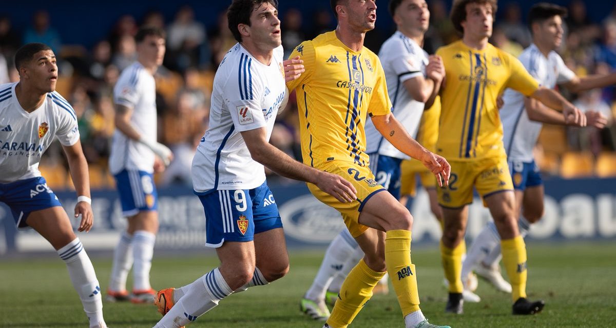 Sin goles, reparto de puntos en el Alcorcón – Zaragoza