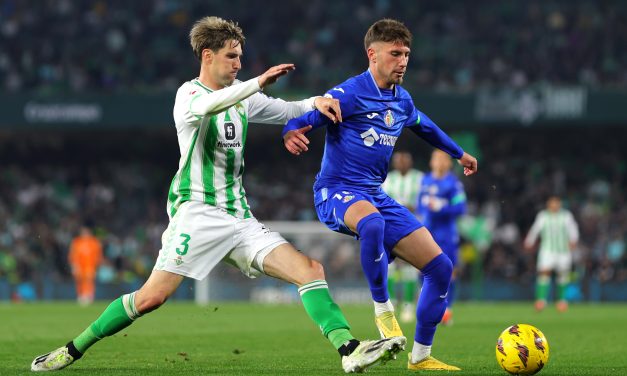 Reparto de puntos en el Villamarín: Betis 1-1 Getafe