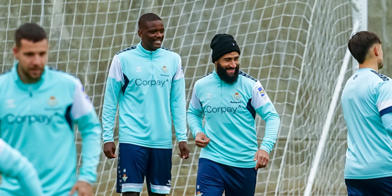 El Real Betis preparado para el derbi andaluz