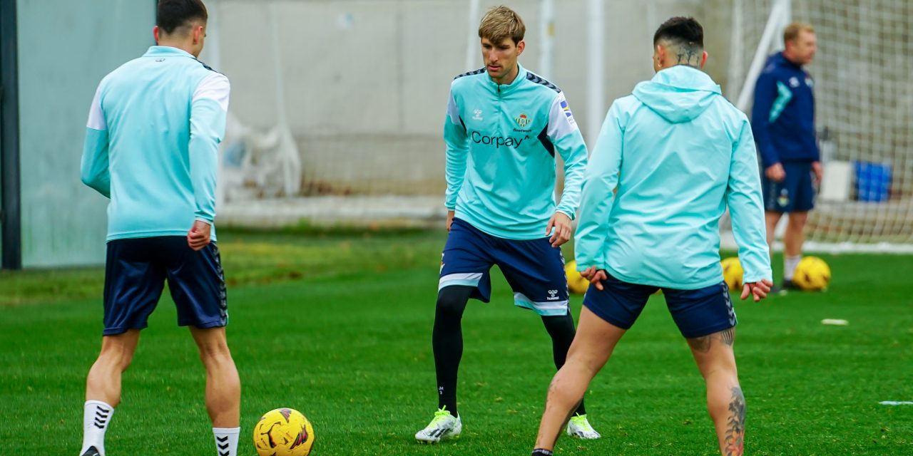 Novedades en el entrenamiento del Real Betis